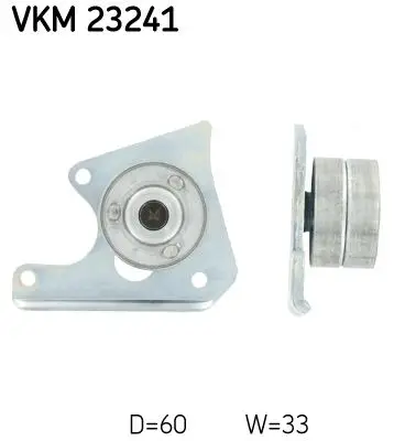 Poulie renvoi/transmission, courroie de distribution SKF VKM 23241