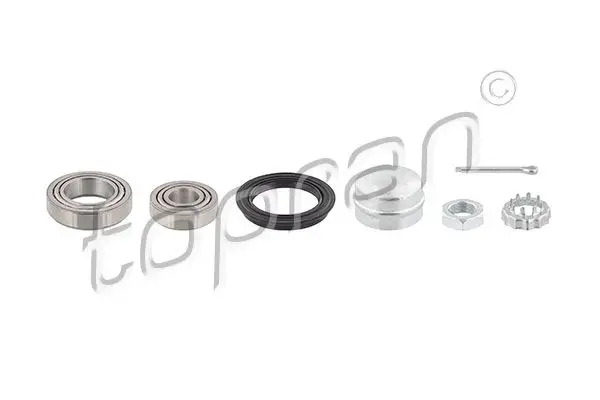 Kit de roulements de roue TOPRAN 102 832