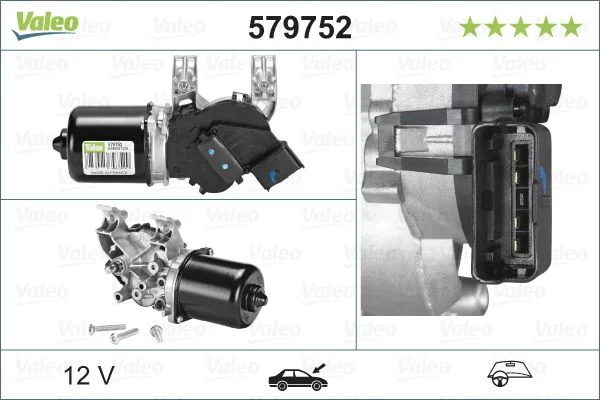Moteur d'essuie-glace VALEO 579752