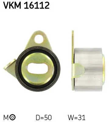 Poulie-Tendeur, Courroie De Distribution SKF VKM 16112