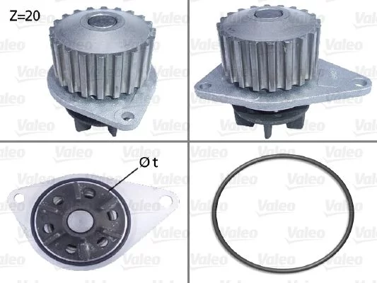 Pompe à eau VALEO 506035