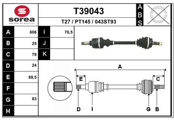 Cardan EAI T39043