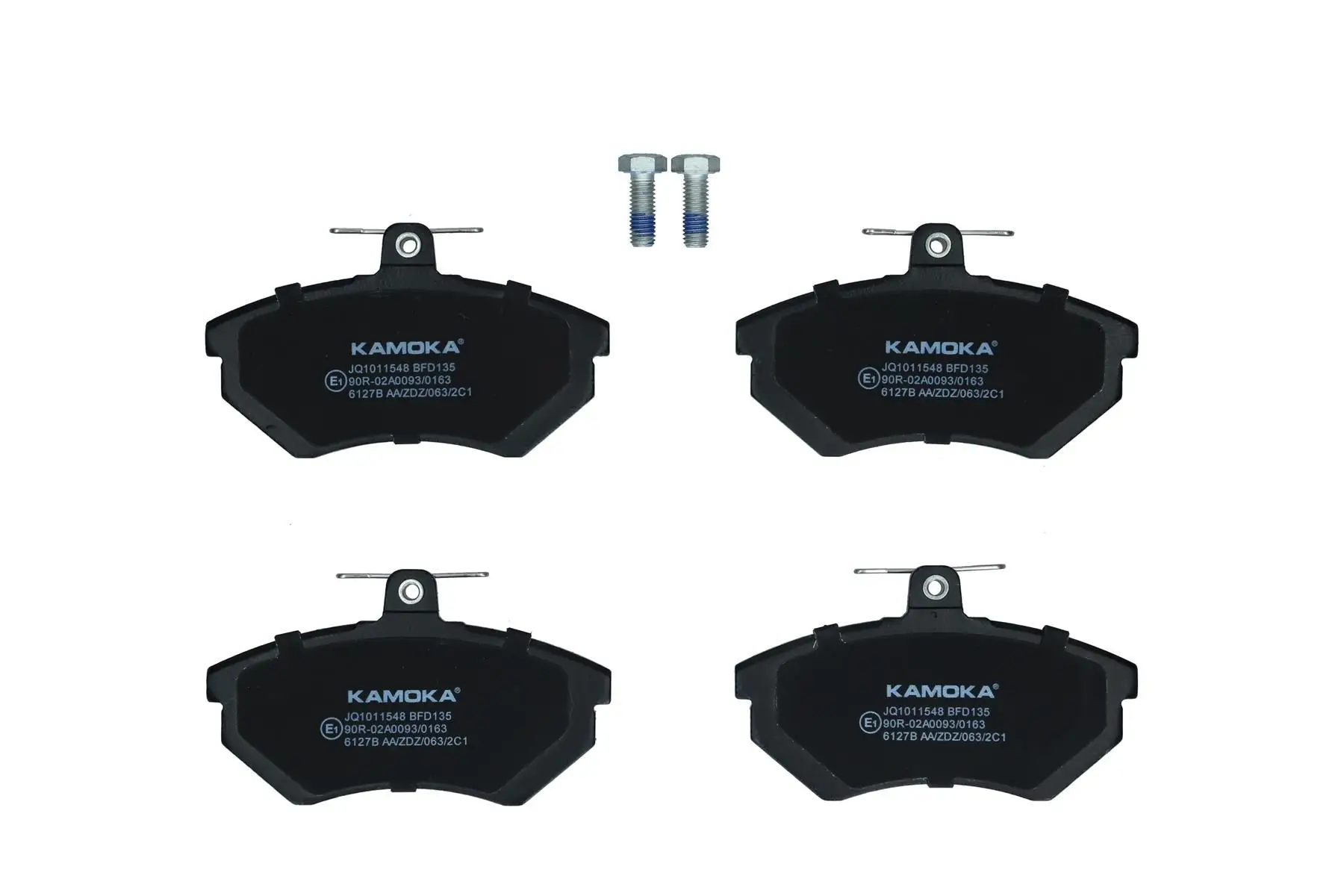 Kit de plaquettes de frein KAMOKA JQ1011548