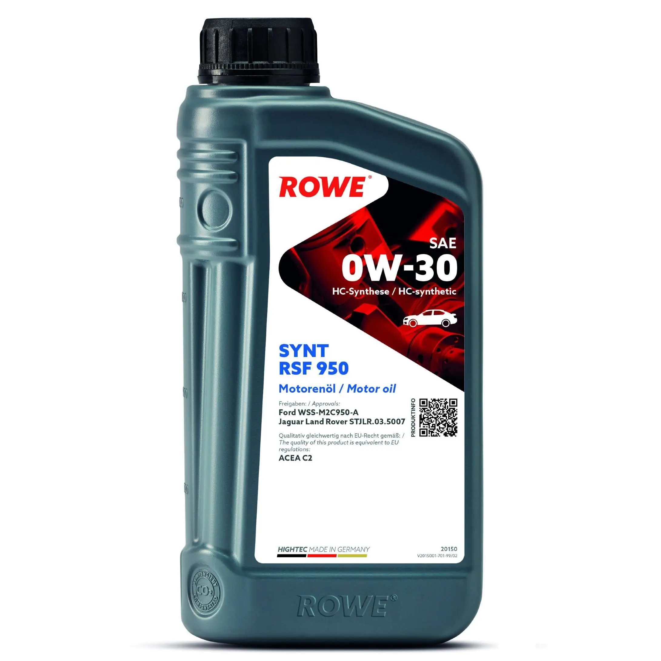 Huile moteur ROWE 0W30 1L JLR