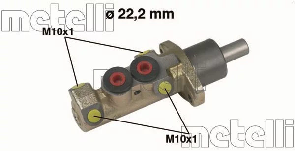 Maître-cylindre de frein METELLI 05-0228