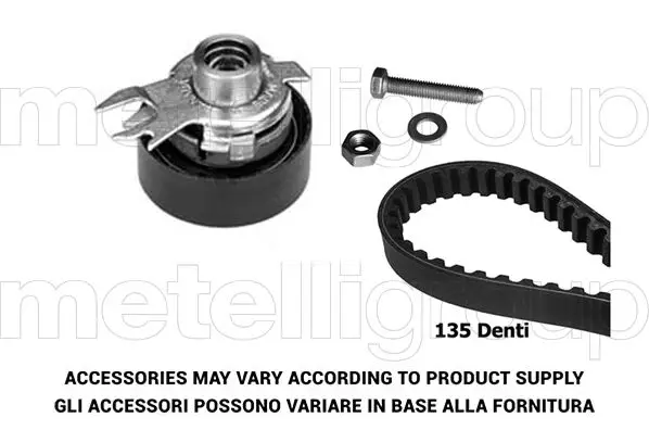 Kit de courroie crantée METELLI 29-0006