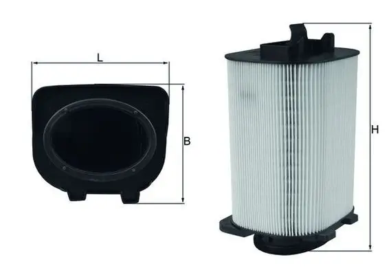 Filtre à air MAHLE ORIGINAL LX 3775
