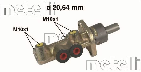 Maître-cylindre de frein METELLI 05-0221