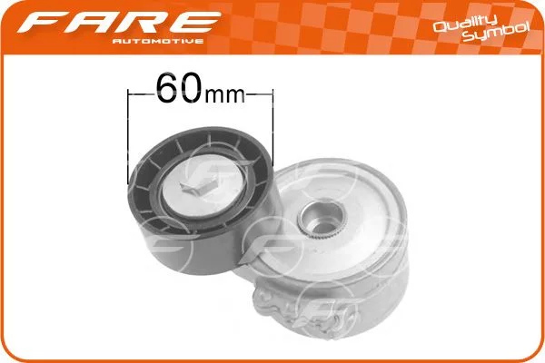 Kit de réparation, bras de serrage - courroie trapézoïdale FARE 4344