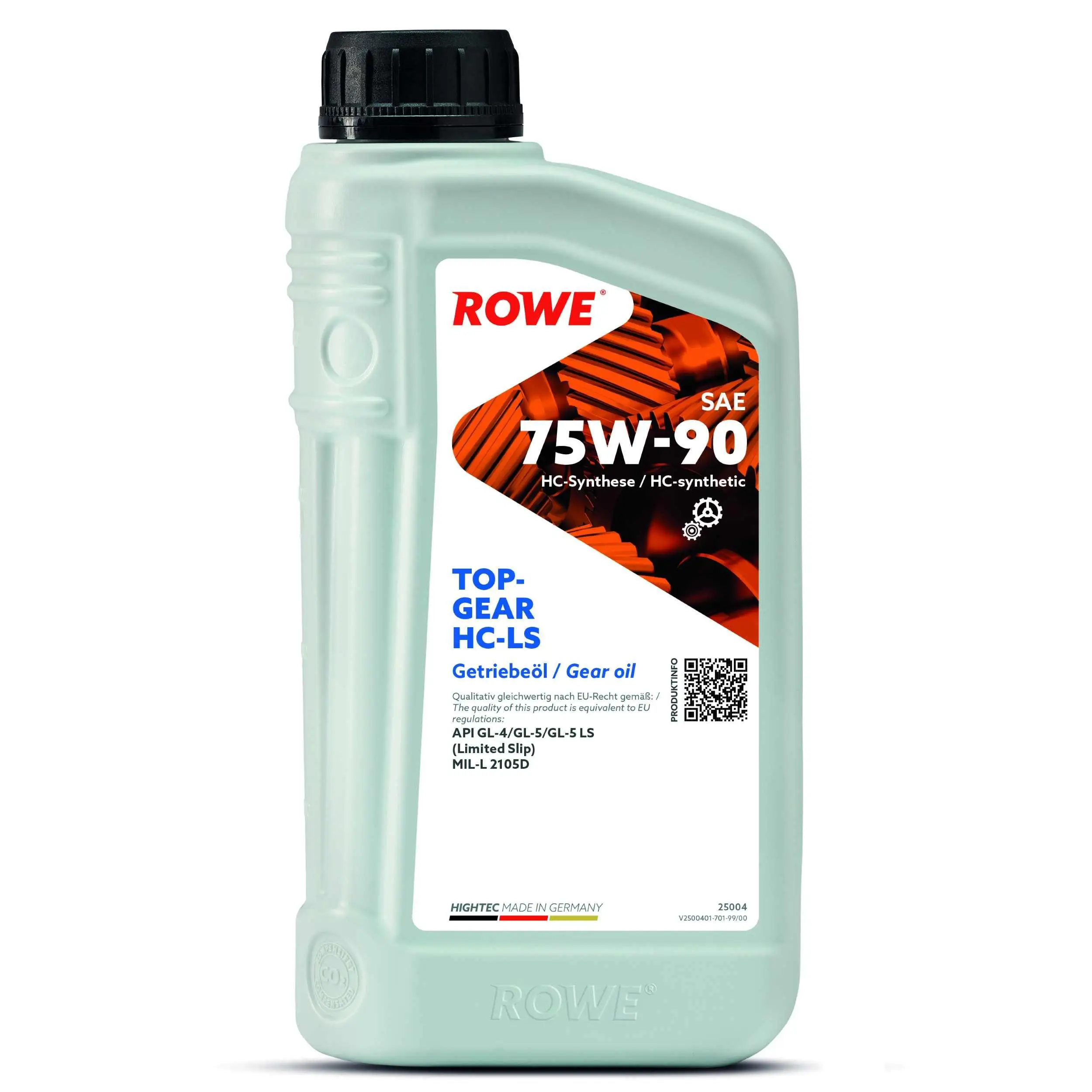 Huile pour boîte de vitesses et pont ROWE 75W90 1L