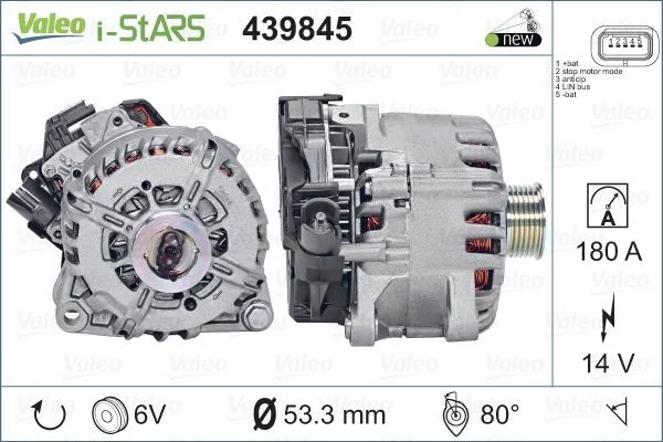 Alternateur VALEO 439845