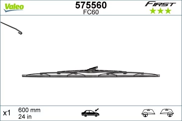 Balai d'essuie-glace VALEO 575560