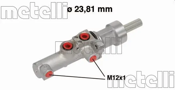 Maître-cylindre de frein METELLI 05-0550