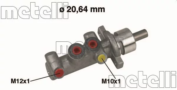 Maître-cylindre de frein METELLI 05-0416