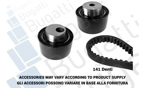 Kit de courroie crantée BUGATTI BKCD0104