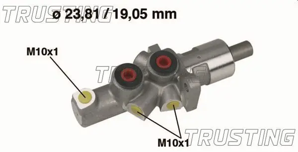 Maître-cylindre de frein TRUSTING PF158