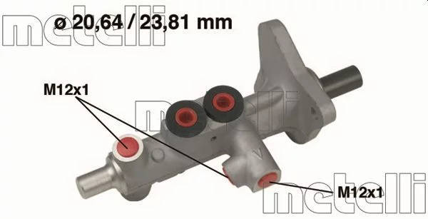 Maître-cylindre de frein METELLI 05-0627
