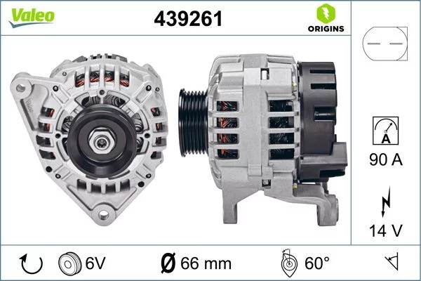 Alternateur VALEO 439261