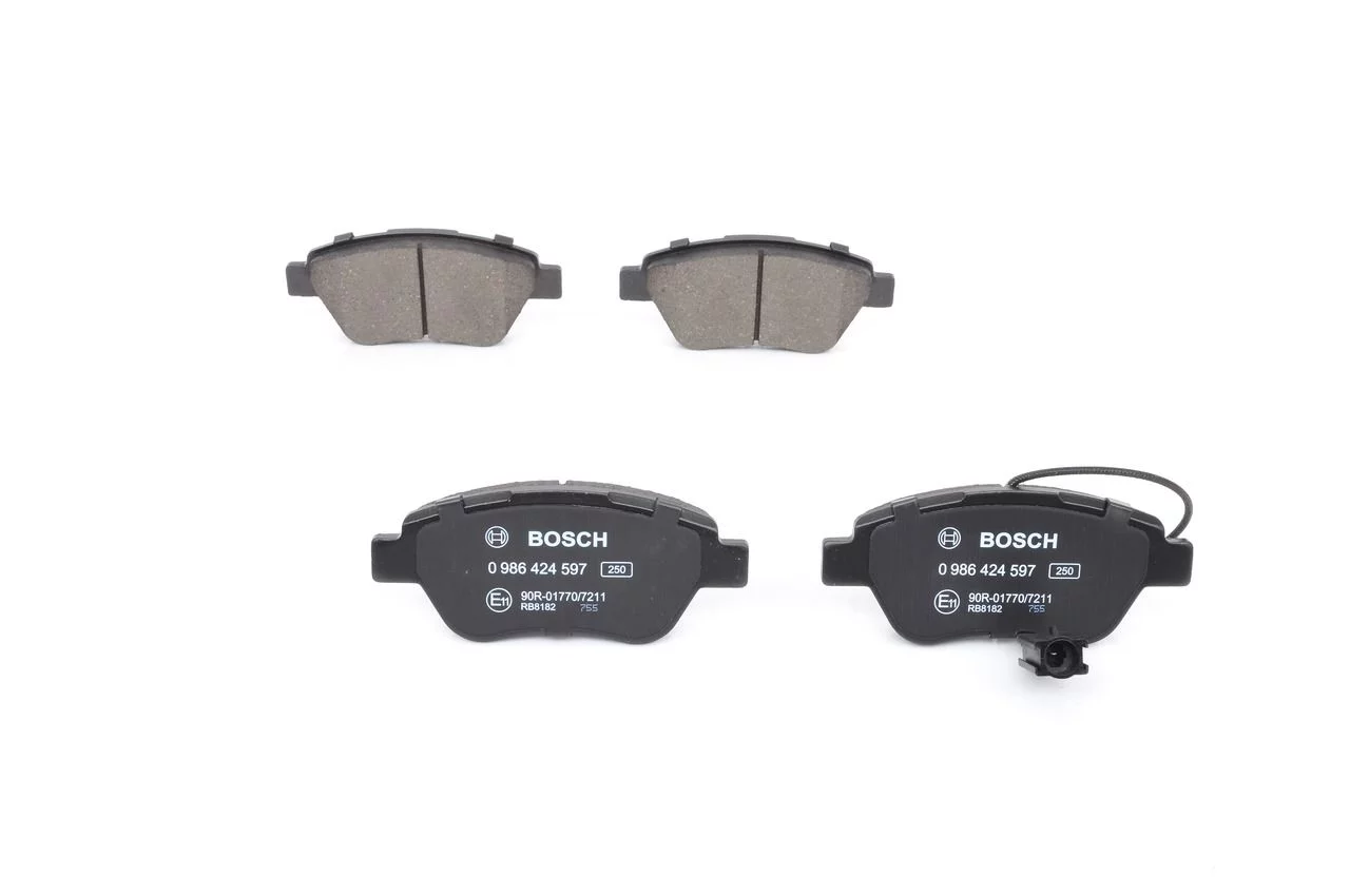 Kit de plaquettes de frein BOSCH 0 986 424 597