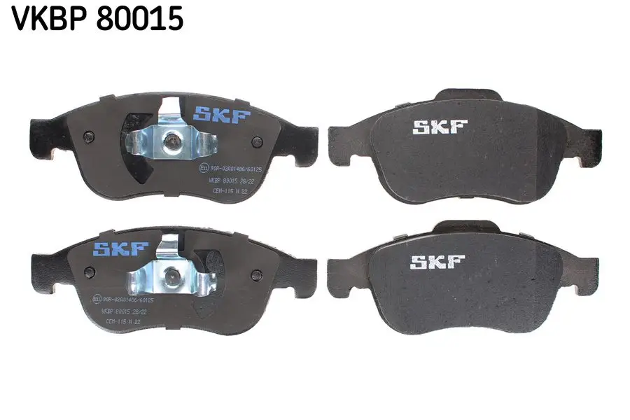 Kit de plaquettes de frein SKF VKBP 80015