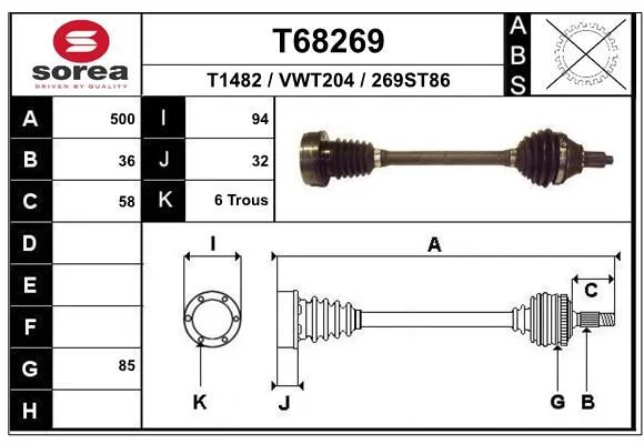 Cardan EAI T68269