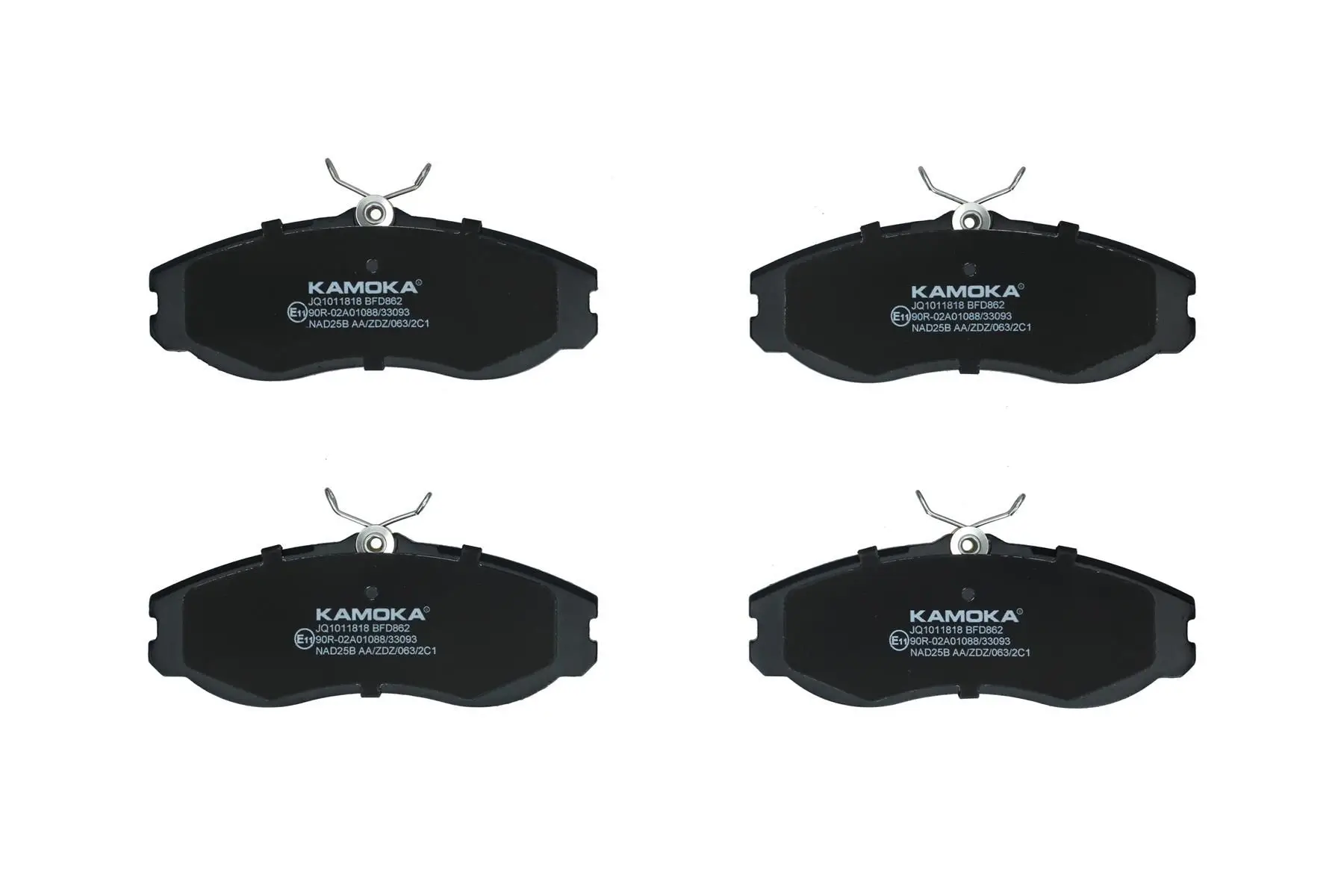 Kit de plaquettes de frein KAMOKA JQ1011818