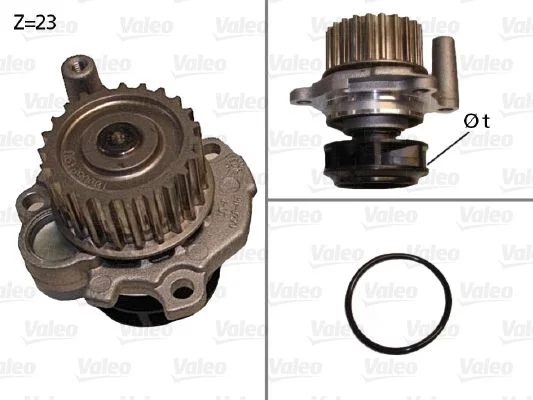 Pompe à eau VALEO 506532