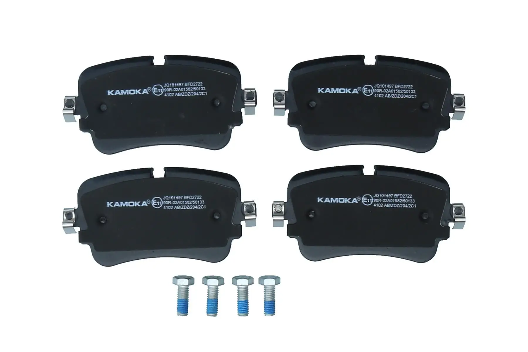 Kit de plaquettes de frein KAMOKA JQ101497