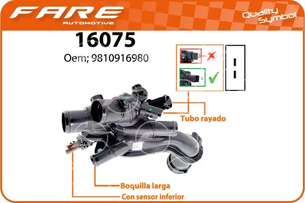 Thermostat d'eau FARE 16075
