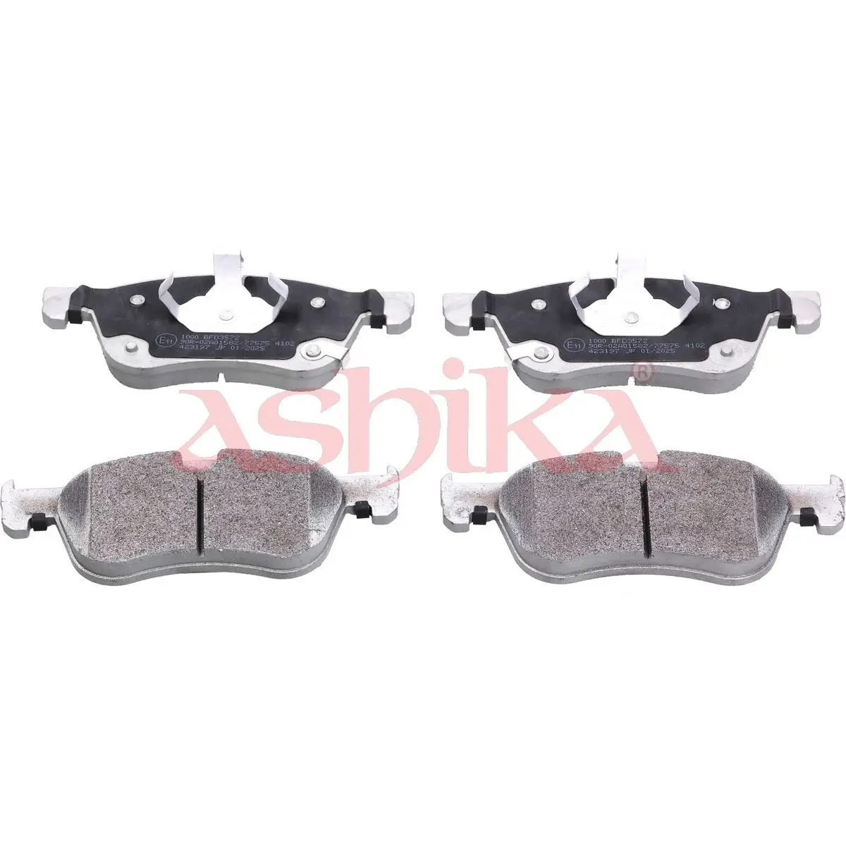 Kit de plaquettes de frein ASHIKA 50-01-1000