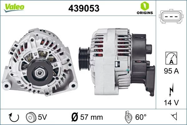 Alternateur VALEO 439053