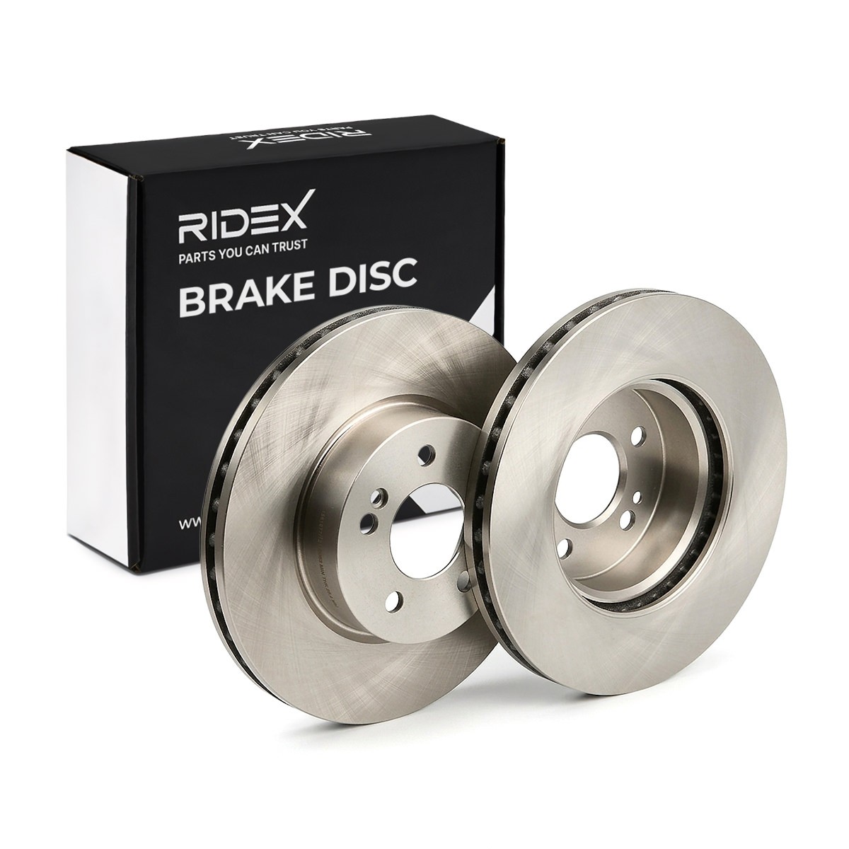 Jeu de 2 Disques de frein Ridex 82B1678