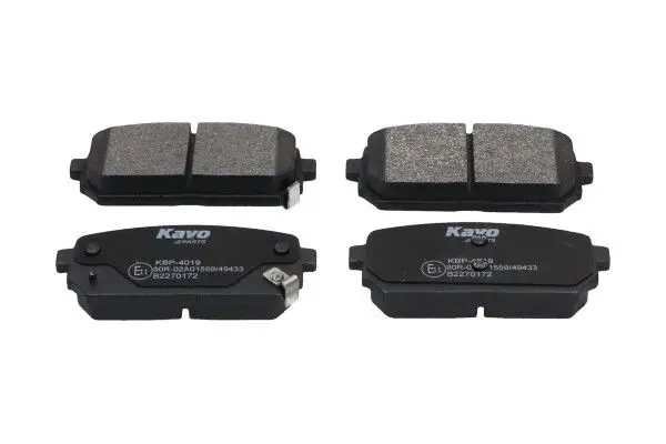Kit de plaquettes de frein KAVO PARTS KBP-4019