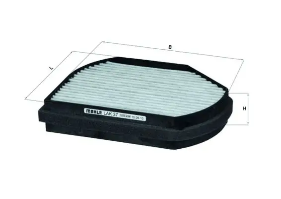 Filtre habitacle MAHLE ORIGINAL LAK 37