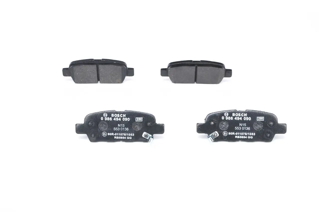 Kit de plaquettes de frein BOSCH 0 986 494 090