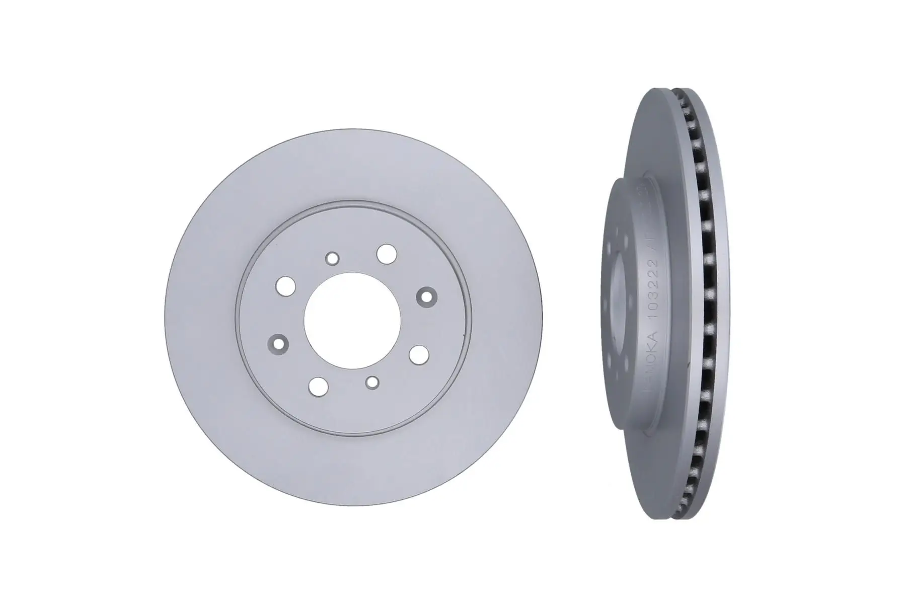 Jeu de 2 Disques de frein KAMOKA 103222