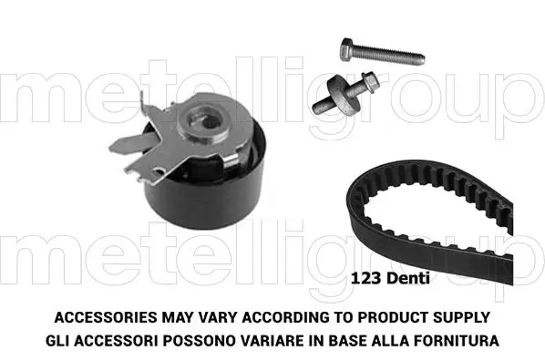 Kit de courroie crantée METELLI 29-0027