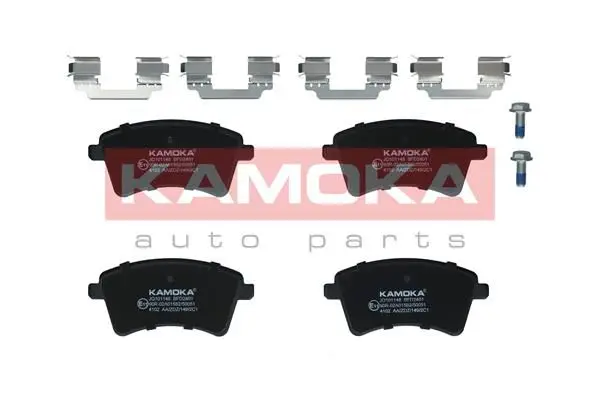 Kit de plaquettes de frein KAMOKA JQ101148