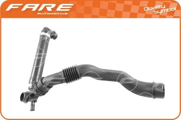 Tuyauterie, vanne EGR FARE 31447