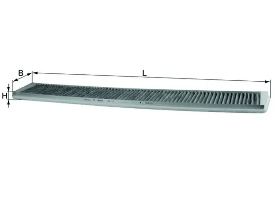 Filtre habitacle MAHLE ORIGINAL LAK 102