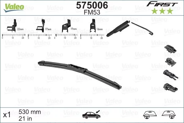 Balai d'essuie-glace VALEO 575006