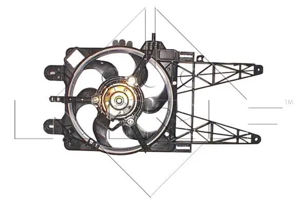 Ventilateur, refroidissement du moteur NRF 47246