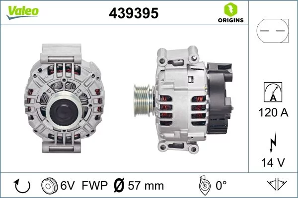 Alternateur VALEO 439395