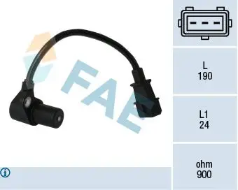Capteur vilebrequin FAE 79046