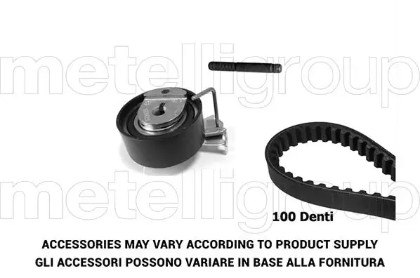 Kit de courroie crantée METELLI 29-0037