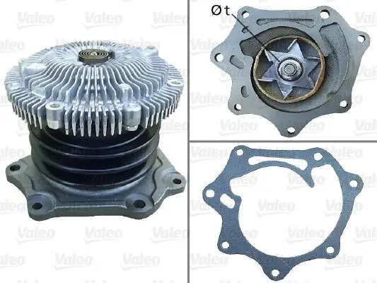 Pompe à eau VALEO 506733
