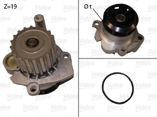 Pompe à eau VALEO 506701