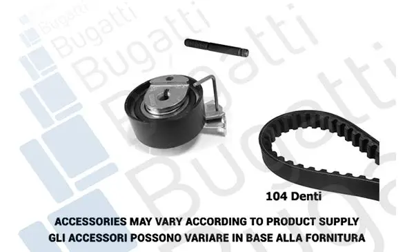Kit de distribution BUGATTI BKCD0647