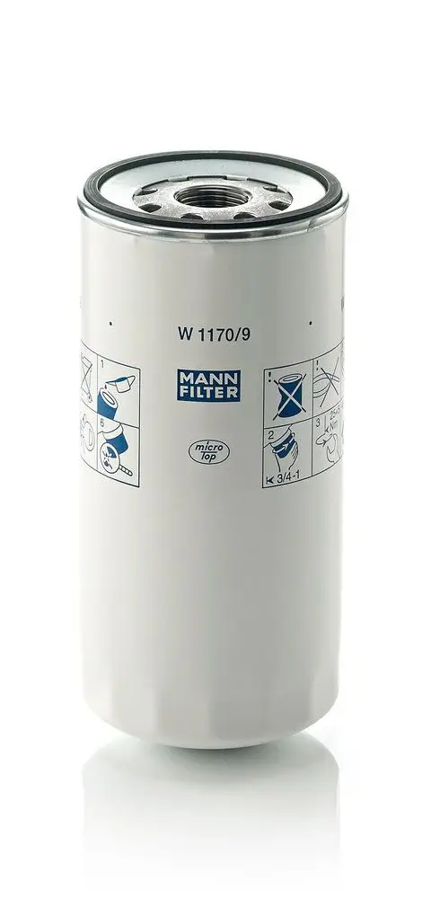Filtre à huile MANN-FILTER W 1170/9