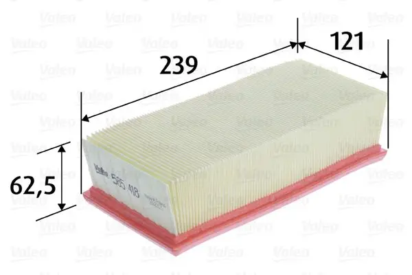 Filtre à air VALEO 585418
